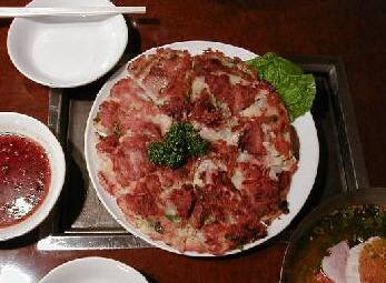 韓国宮廷料理 白雲台というお店に連れてもらった