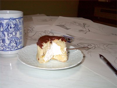ま、シュークリームですね~