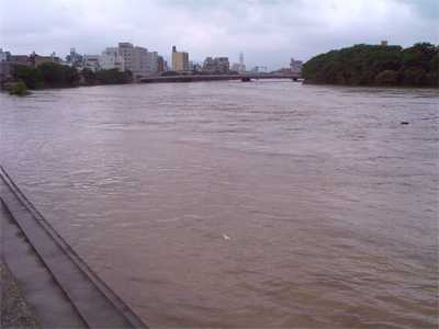 九十九橋 方面(上流側)