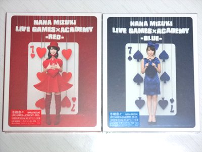 「NANA MIZUKI LIVE GAMES×ACADEMY」RED＆BLUE [Blu-ray]
