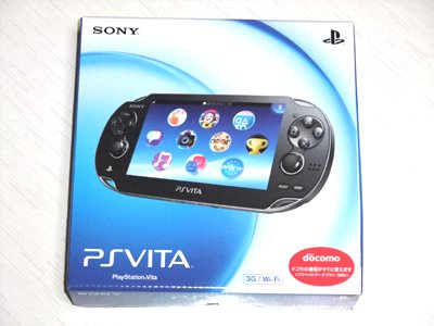 PlayStation Vita (プレイステーション ヴィータ) 3G/Wi‐Fiモデル クリスタル・ブラック (初回限定版) (PCH-1100 AA01)