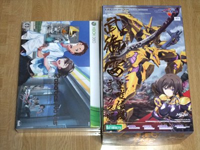 「ROBOTICS;NOTES (限定版)」「マブラヴ オルタネイティヴ トータル・イクリプス 武御雷 Type-00F 篁唯依機 デラックス版 (ノンスケール プラスチックキット)」