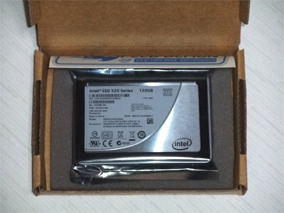 「Intel SSD 520 Series(Cherryville) 120GB 2.5inch Bulk SSDSC2CW120A310」