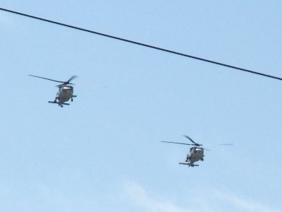 「左側がSH-60Kで右側がSH-60Jです」