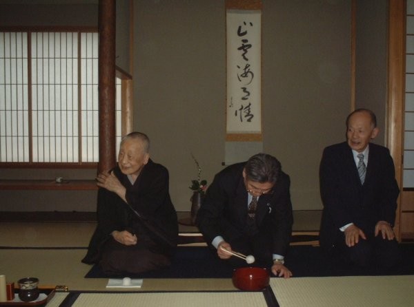 福井長生会総会　茶席２