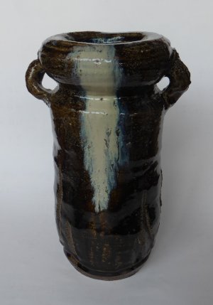 朝鮮唐津耳付花入