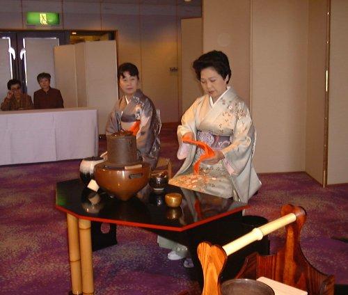 全国大会　立礼席