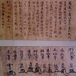 十哲書状
