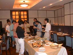 宴会中