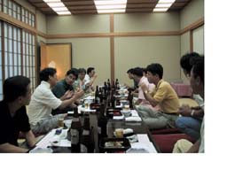 宴会中