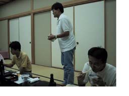 宴会中