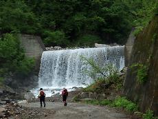 釈迦新道登山口へ