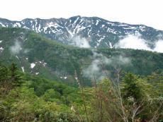 別山とチブリ尾根